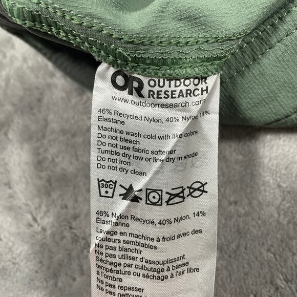 Outdoor Research Ferrosi Shorts 6 Green Hiking Stretch Performance Climbing Trek - Picture 4 of 11